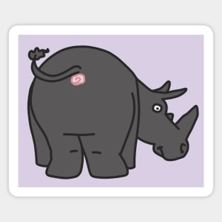 Gayle's Art: Rhino Sticker